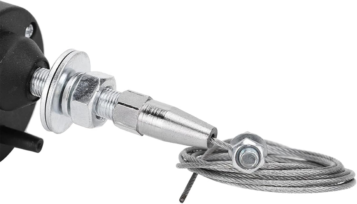 Shutdown Solenoid Valve,Engine Shutdown Solenoid Valve, Engine Stop Solenoid Stop Solenoid Valve Flame Extinguisher Control Shut off Engine Mower Excavator Tractor (DC12V) image number 2