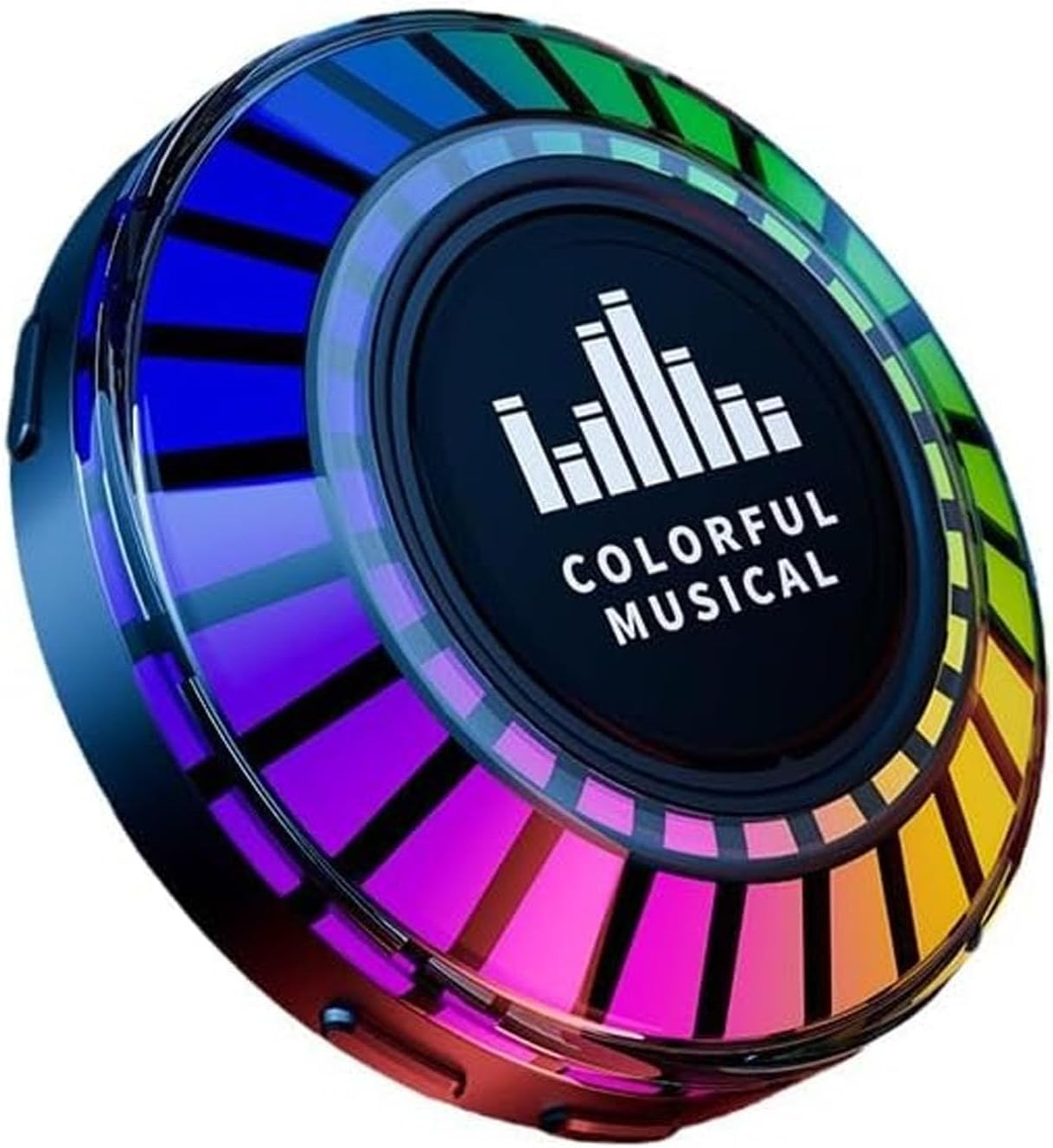 Mini Bluetooth Speaker with RGB Rhythm Lights, Rechargeable Portable Wireless Bluetooth Bone Conduction Humbird Speaker, Turn Anything into Speakers, for Travel image number 4