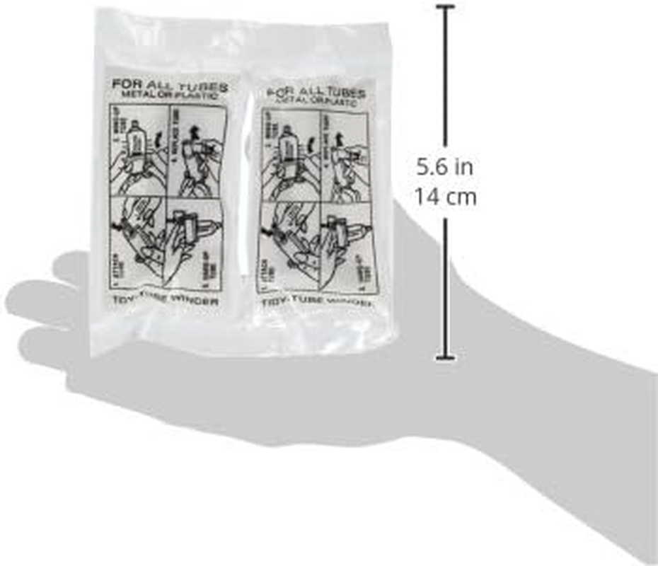 GMS Tube Winder - Great for Toothpaste, Medicated Creams, Acrylic Paints, Sunscreen, Make up and More! (Two Pack) image number 3