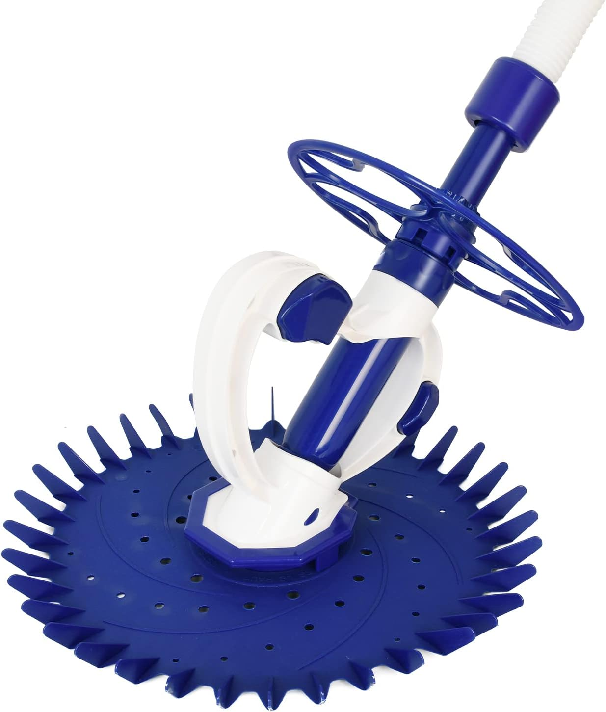 Upgraded Automatic Swimming Pool Vacuum Cleaner Powerful Suction Pool Cleaner Inground above Ground Pool Sweeper with Hose