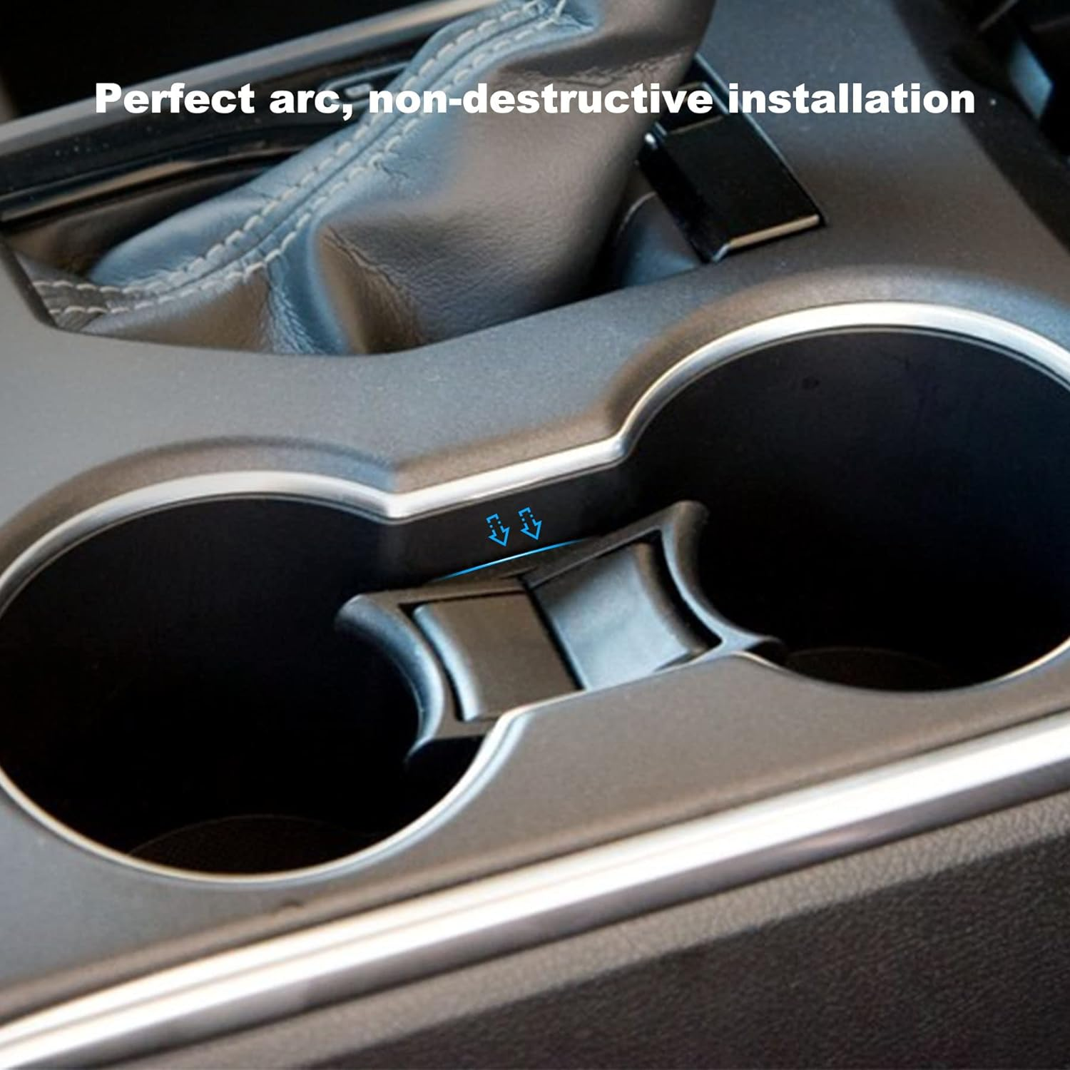 Cup Holder Divider Fits for Toyota Camry 2012 2013 2014 2015 2016 2017 Cup Holder Insert Center Console