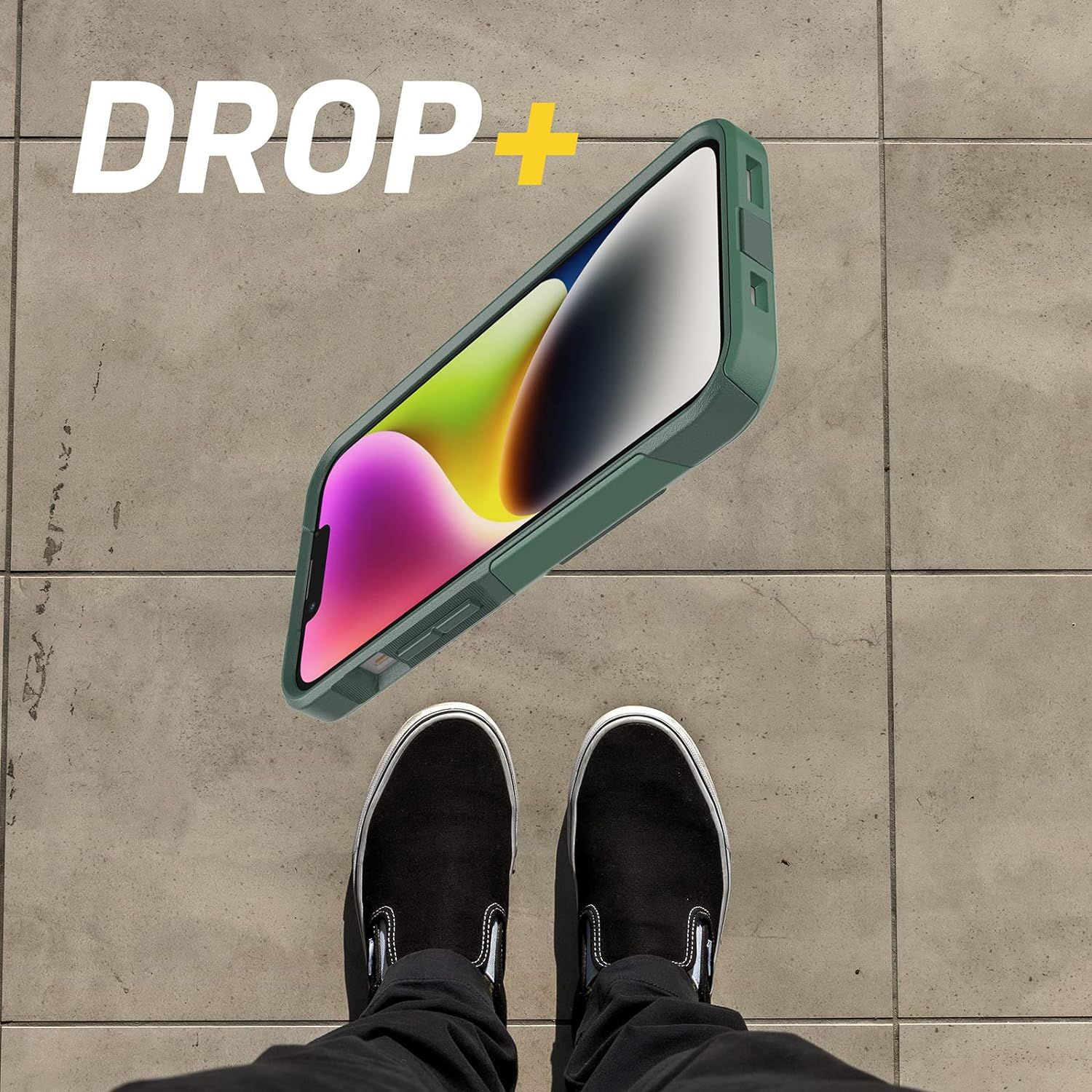 Otterbox Iphone 14 & Iphone 13 Commuter Series Case - Trees Company (Green), Slim & Tough, Pocket-Friendly, with Port Protection image number 6