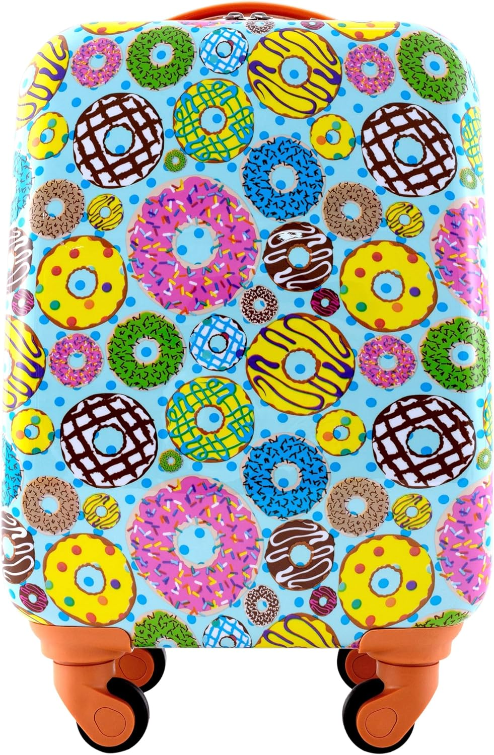 Travelers Club Unisex Kid'S 5 Piece Luggage Travel Set - Donut image number 4