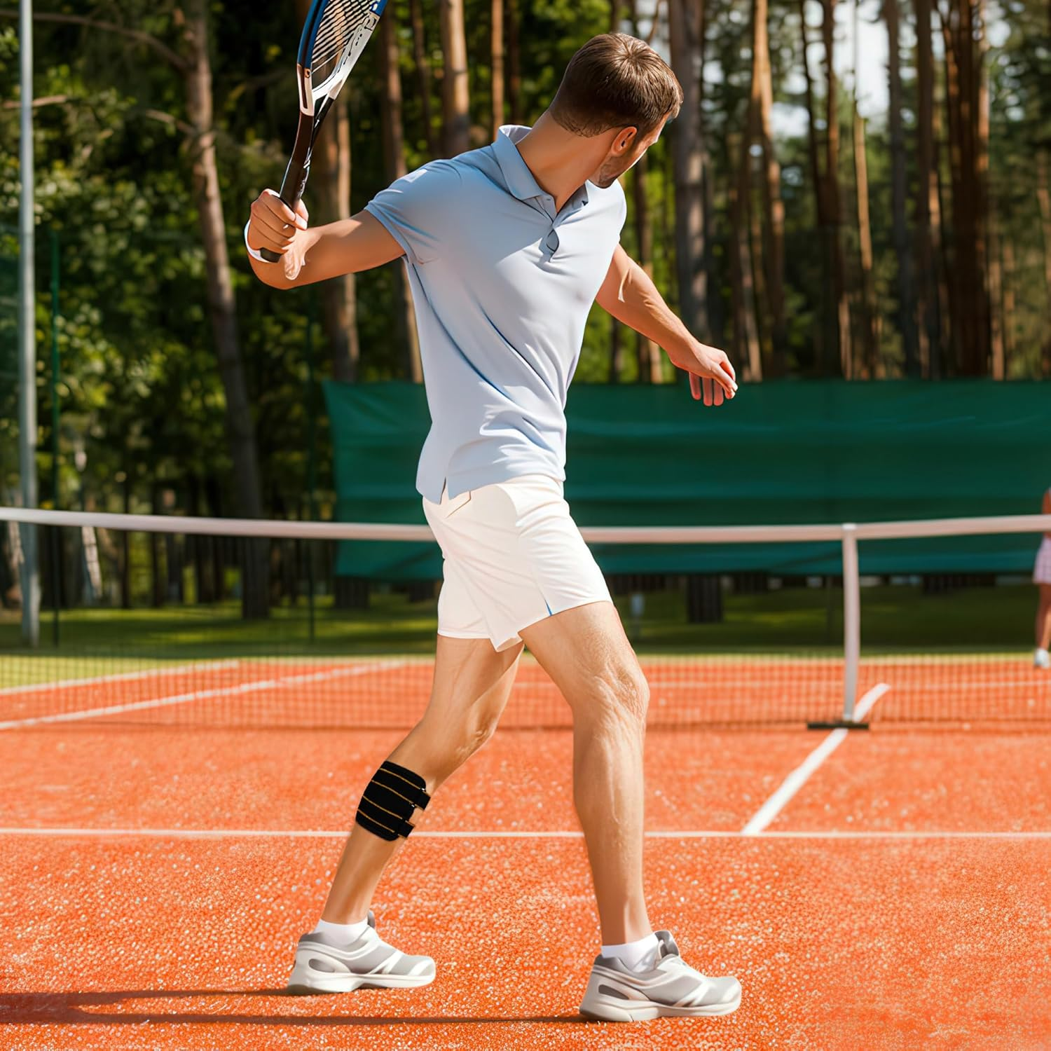 Sciatica Pain Relief Brace - Ergonomic Support Belt with Dual Anti-Slip Strips for Lower Back, Hip, Leg & Nerve Pain - Adjustable Fit for Men & Women, Black image number 2