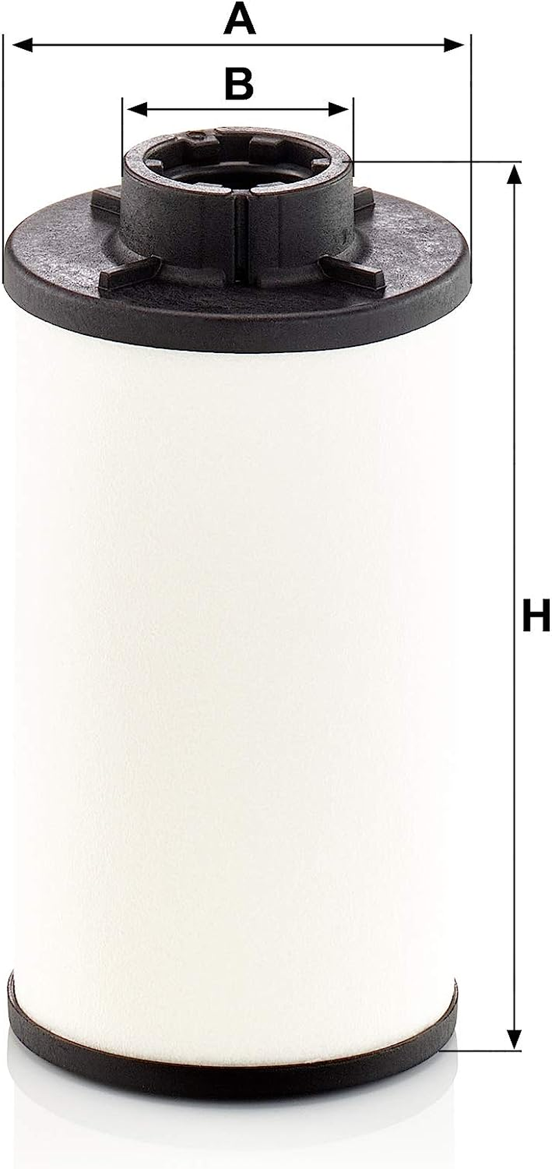 MANN-FILTER H 6003 Z Hydraulic Transmission Filter - CARS + TRANSPORTERS, Black image number 3