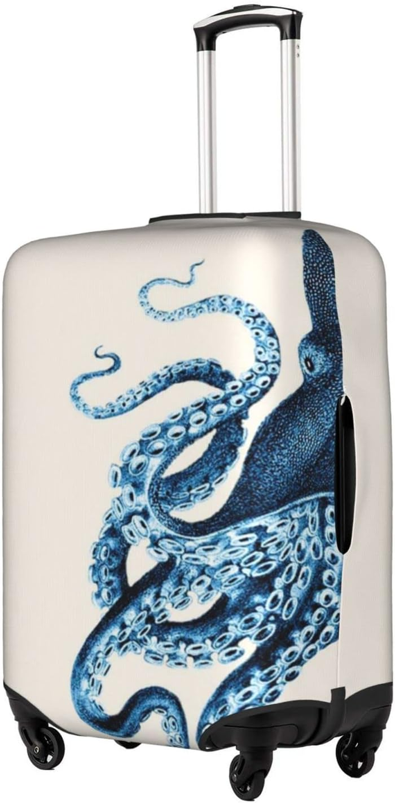 Octopus Luggage Cover Anti-Scratch Suitcase Protector Fits 18-32 Inch Luggage