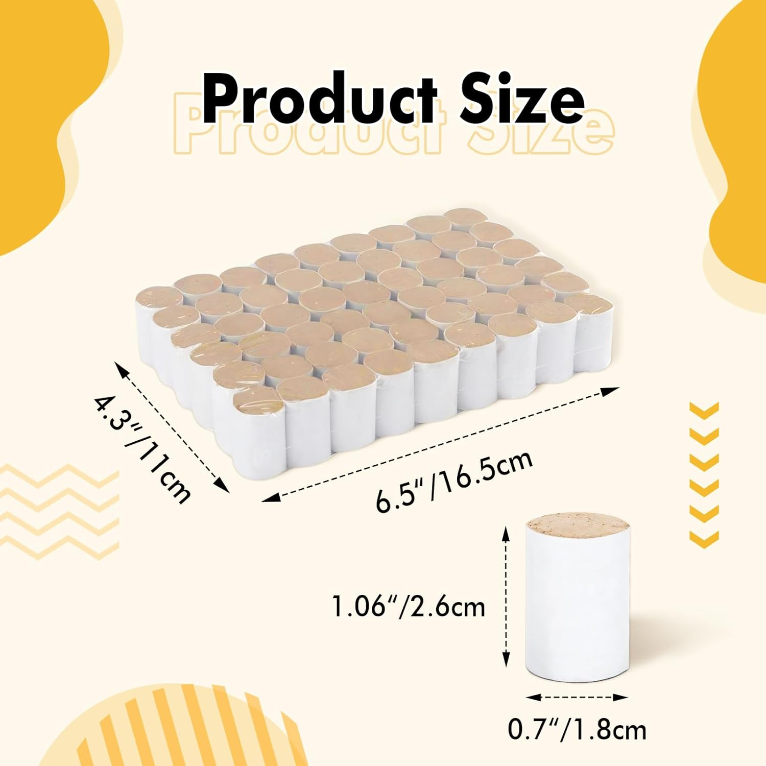 BEECASTLE 54 Pcs/Lot Bee Hive Smoker Pellet image number 2