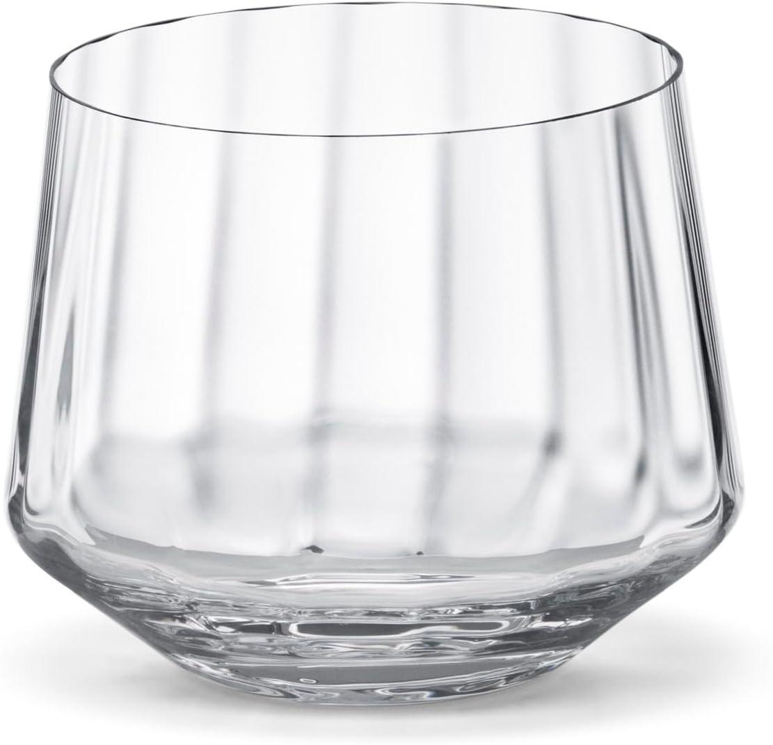 Georg Jensen BERNADOTTE LOW TUMBLER GLASS CRYSTALLINE 25 CL, 6 PCS