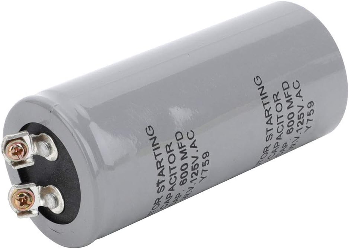 Capacitor, Capacitor CD60 600MFD 125VAC Motor Started Capacitor 43X102Mm, CD60 Motor Start Capacitor 600MFD AC Starting Capacitor image number 6