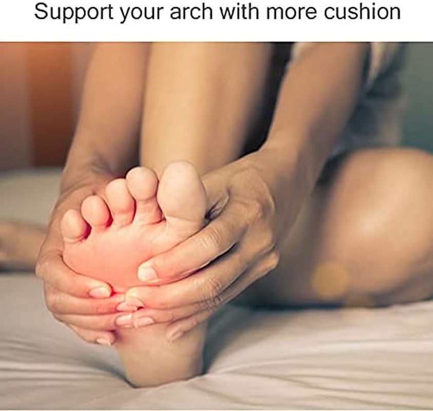 Arch Support Plantar Fasciitis Insoles 2 in 1, 3 Pair (Pack of 1)