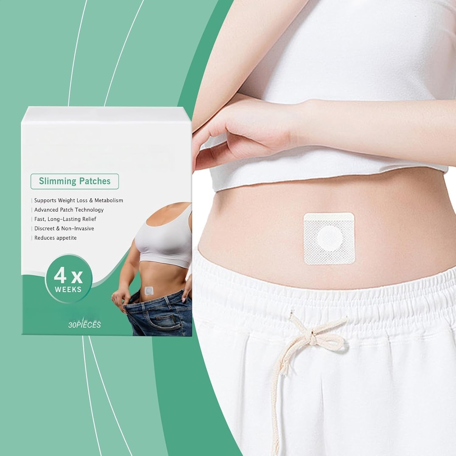 Body Patches for Women over 50 - Safe Slimming with 24H Firming & Deep Moisturizing, Easy Daily Application - 4 image number 6