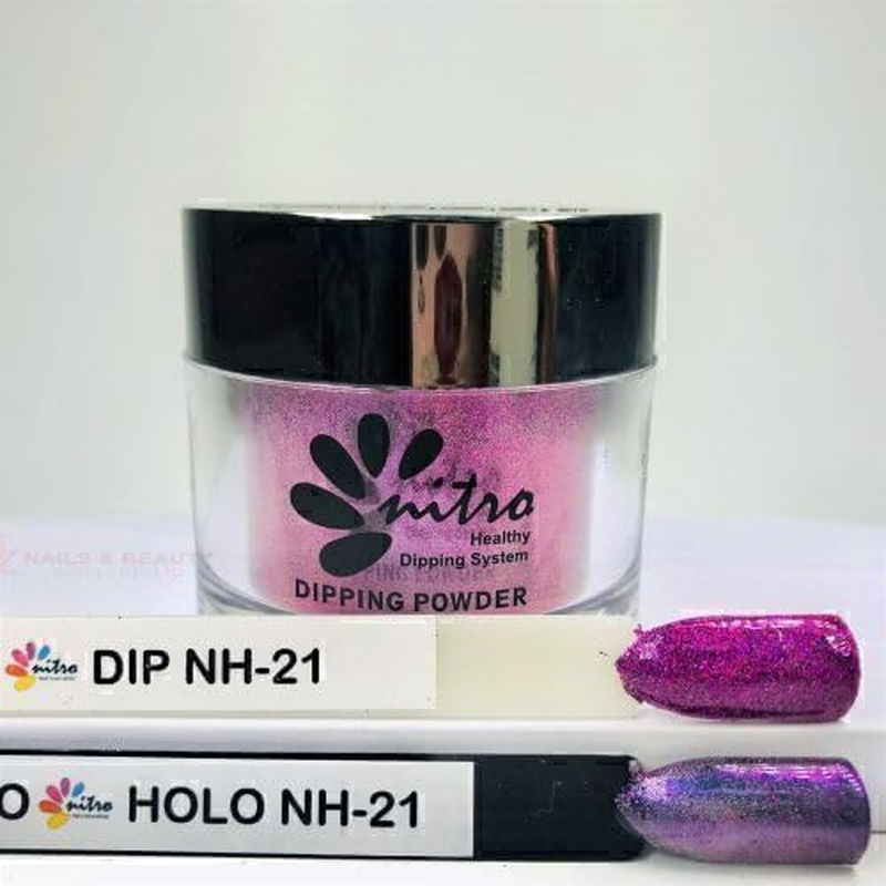 Nitro HC021 - Hologram Collection - 56G Dipping Powder