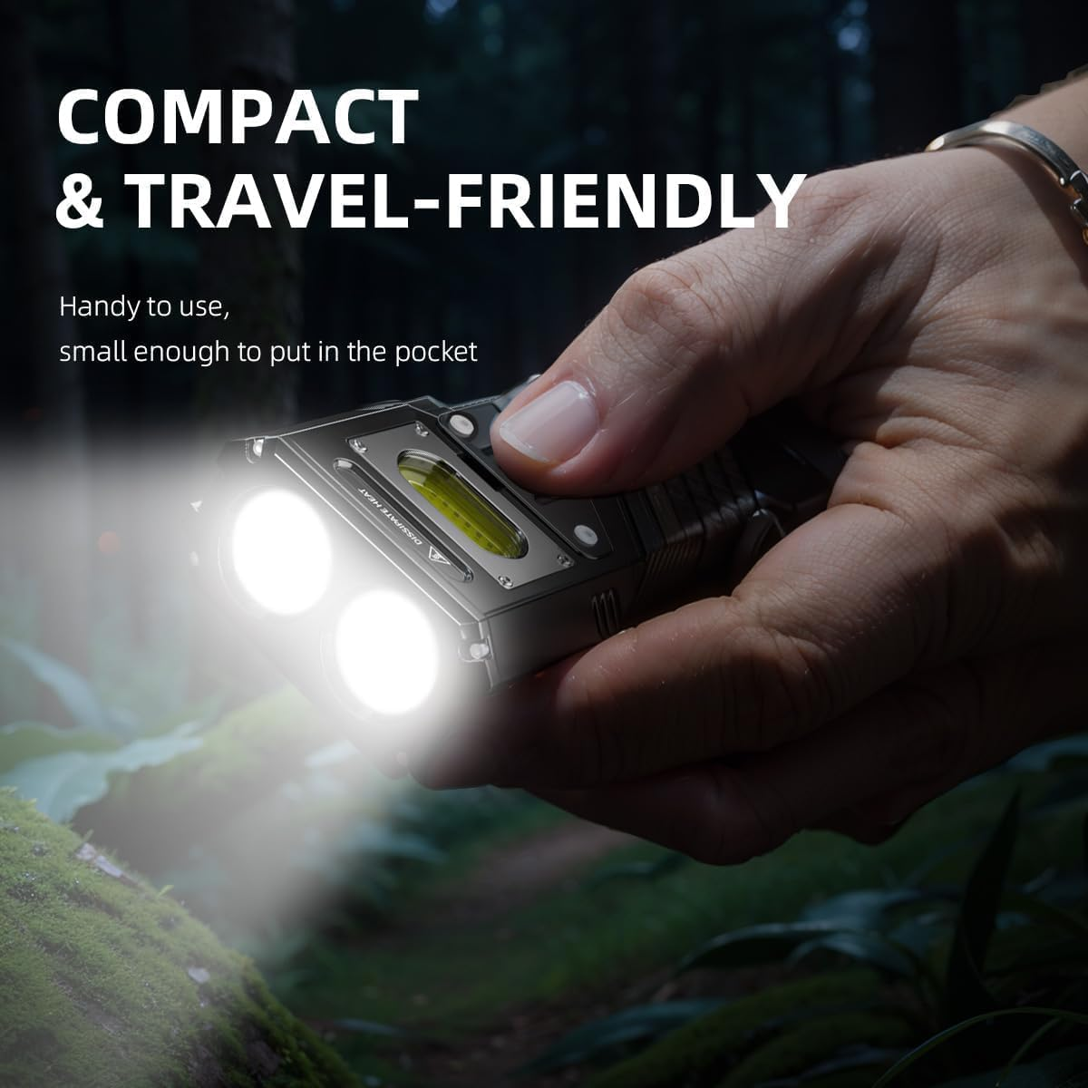 WARSUN X609 Rechargeable High Lumen Torch &ndash; Super Bright 3000 Lumens LED with 7 Modes, Red Light, and Turbo Mode for Camping, Emergency, Survival Use image number 6