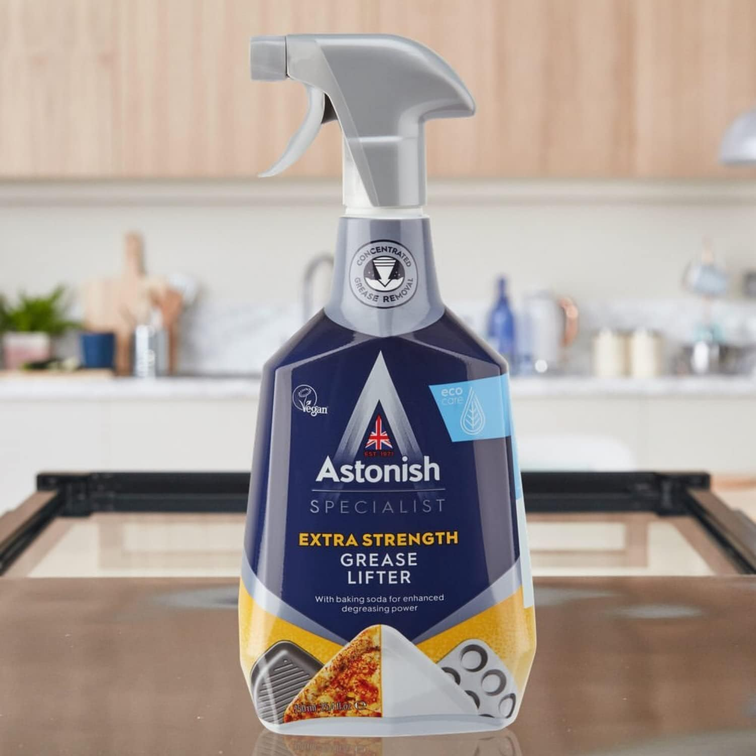 Astonish Specialist Extra Strength Grease Lift - Baking Soda Formula for Kitchen Cleaning - Vegan, Biodegradable & Cruelty-Free Oven & Surface Degreaser image number 4