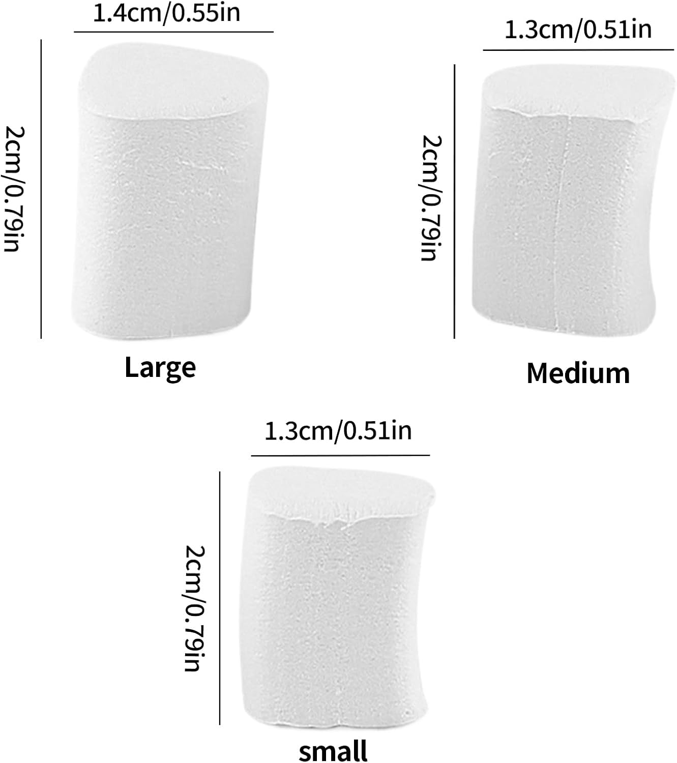 Wezalget Toe Separators for Women, Soft Foam Toe Separators - Breathable Corrective Elastic Soft Alignment Pad for Overlapping Elderly Men Youth Shoe Yoga Corns image number 6