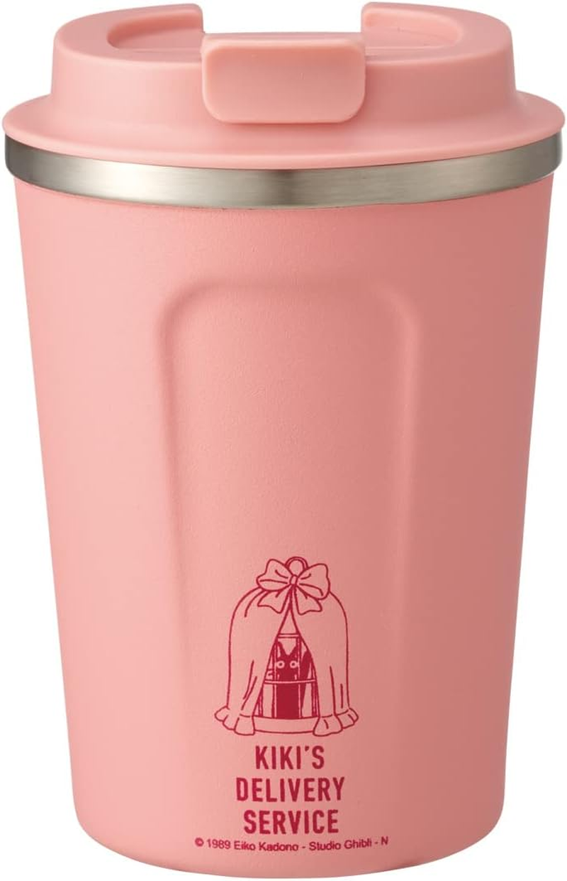 Skater STBC3F-A Coffee Tumbler, 11.8 Fl Oz (350 Ml), Thermal, Cold Insulation, Stainless Steel Tumbler, Mug, Kiki'S Delivery Service, Bird Cage, Studio Ghibli