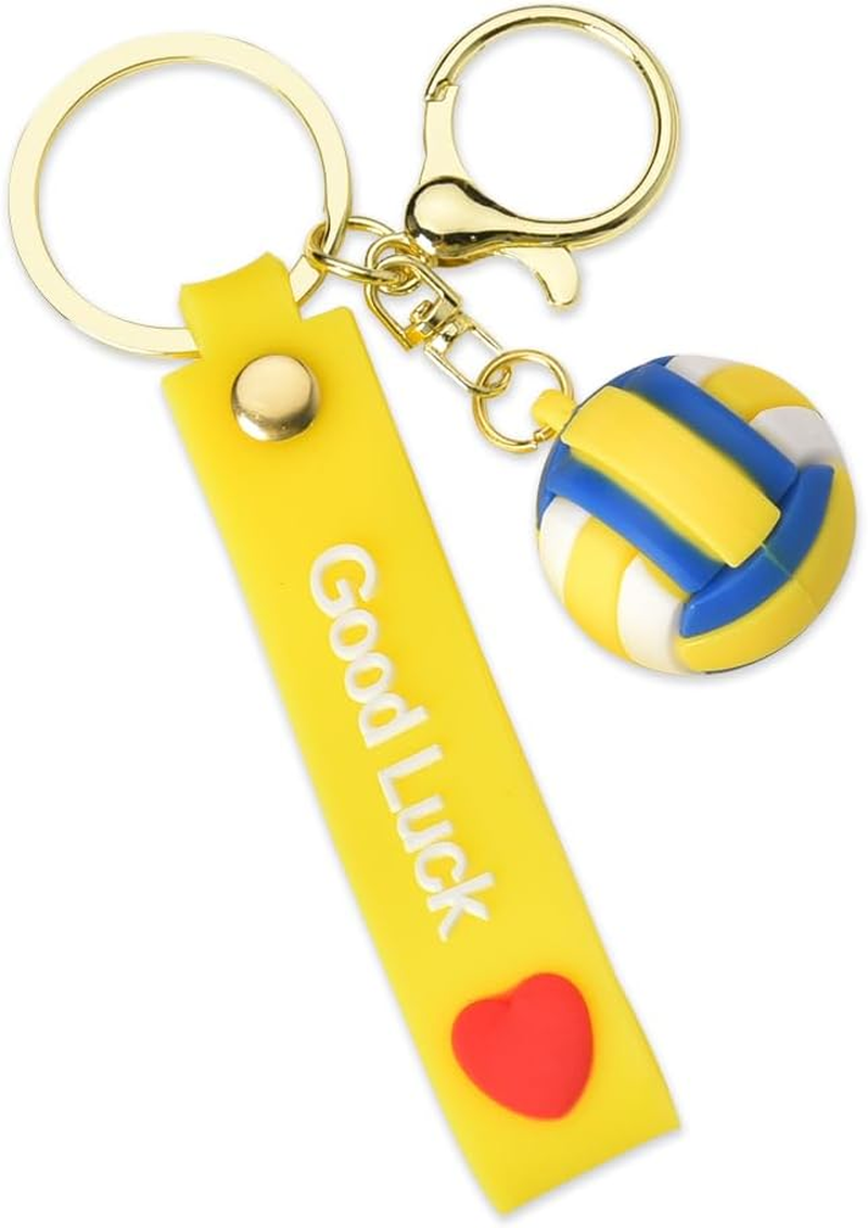 Inspirational Birthday Gifts for Basketball Soccer Football Baseball Softball Player Keychain Gifts for Sports Lover Keychians