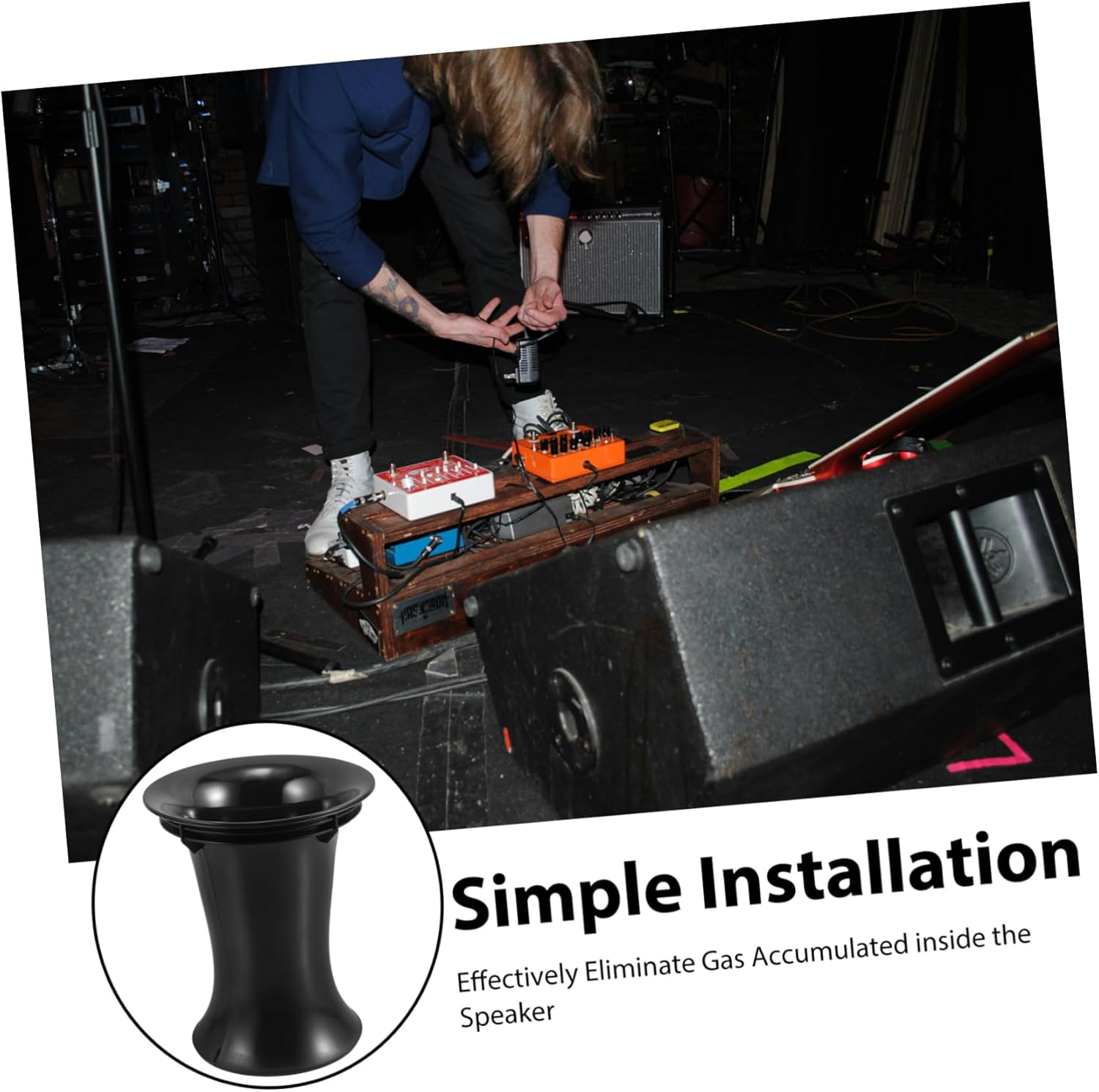 POPETPOP Speaker Guide Tube for Bass Reflex Port DIY Sound Box Accessories Compatible Guitar Loudspeaker Cabinet Speaker Parts image number 5