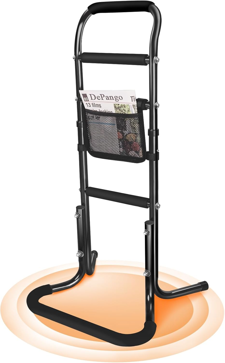 Stand Assist Aid for Elderly, Aluminum Alloy Standing Aids & Supports for Rising from Chair Couch, Sturdy Chair Lift Assist Grab Bar for Seniors Disabled Handicap Adults, Height-Adjusted image number 2