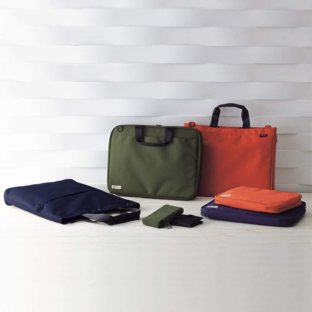 LIHITLAB Slim Pen Case, 7.5 X 4.3, Black (A7585-24) (A-7585-24) image number 2