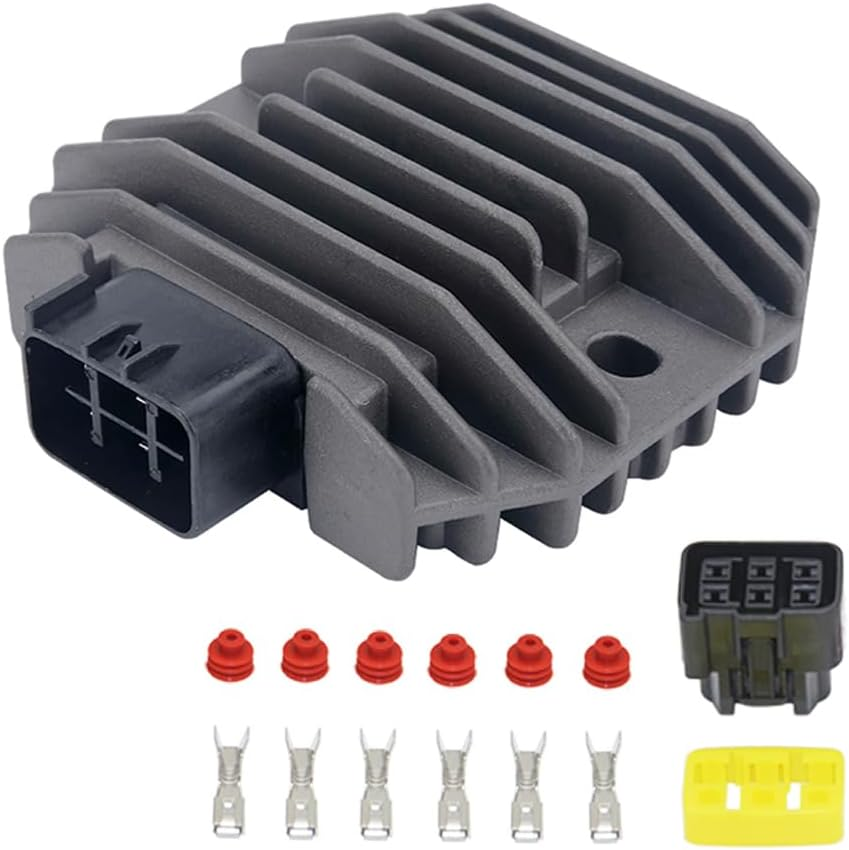Voltage Regulator Rectifier Fits for Yamaha YZF R6 06-12 XVS 125 200 650 1100 RHINO 450 660 KODIAK 400 450 GRIZZLY 350 BT1100 WR250R RAPTOR 700 TMAX XP500 XV1600 5BN-81960-00-00 5BN819600000 SH650D-11
