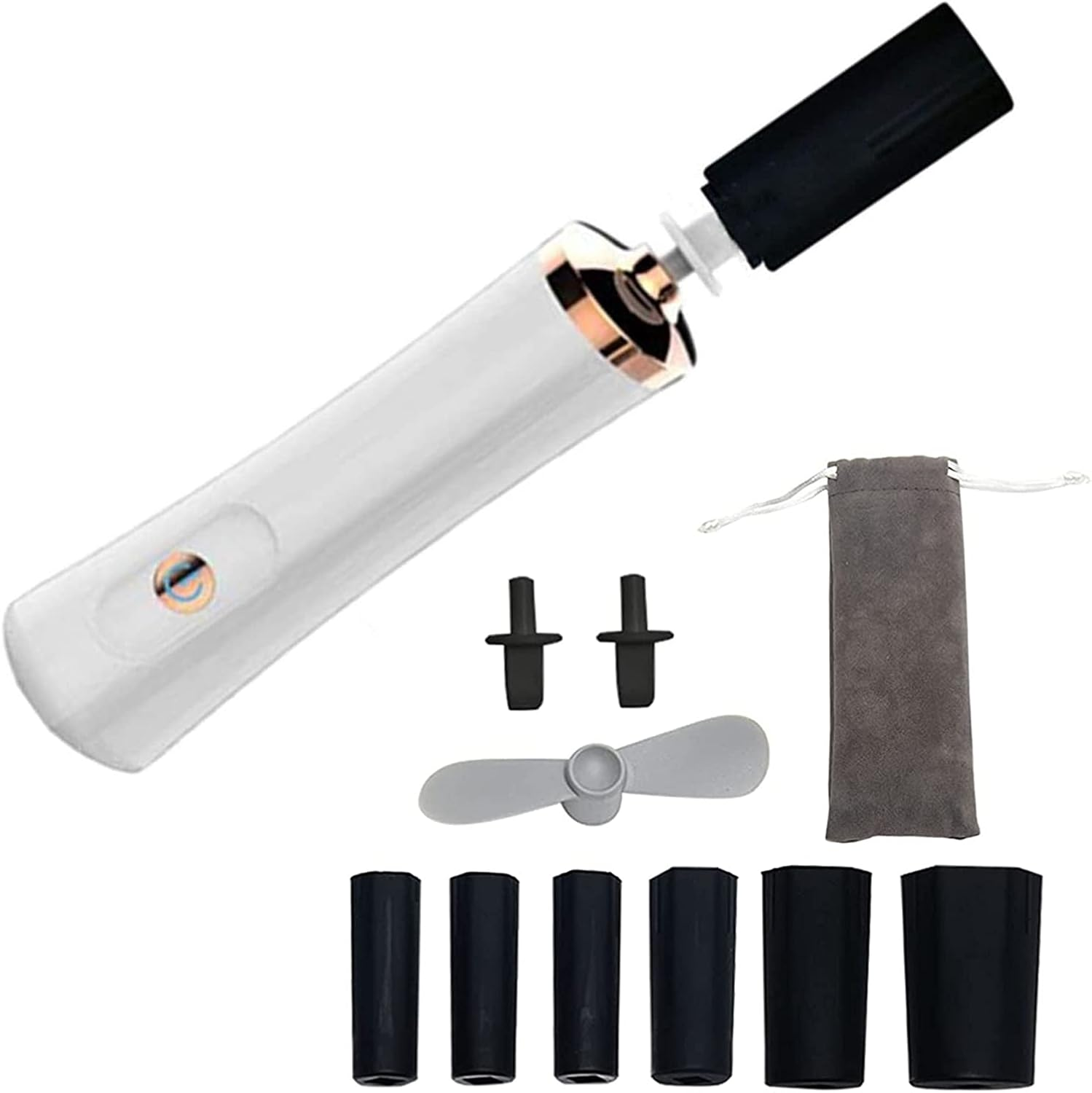 Rowzzi Electric Nail Lacquer Shaker Eyelash Lacquer Shaker, Glue Shaker for Eyelash Extensions, Electric Shaker Time Saving Handsfree Tool Glue Nails Polish