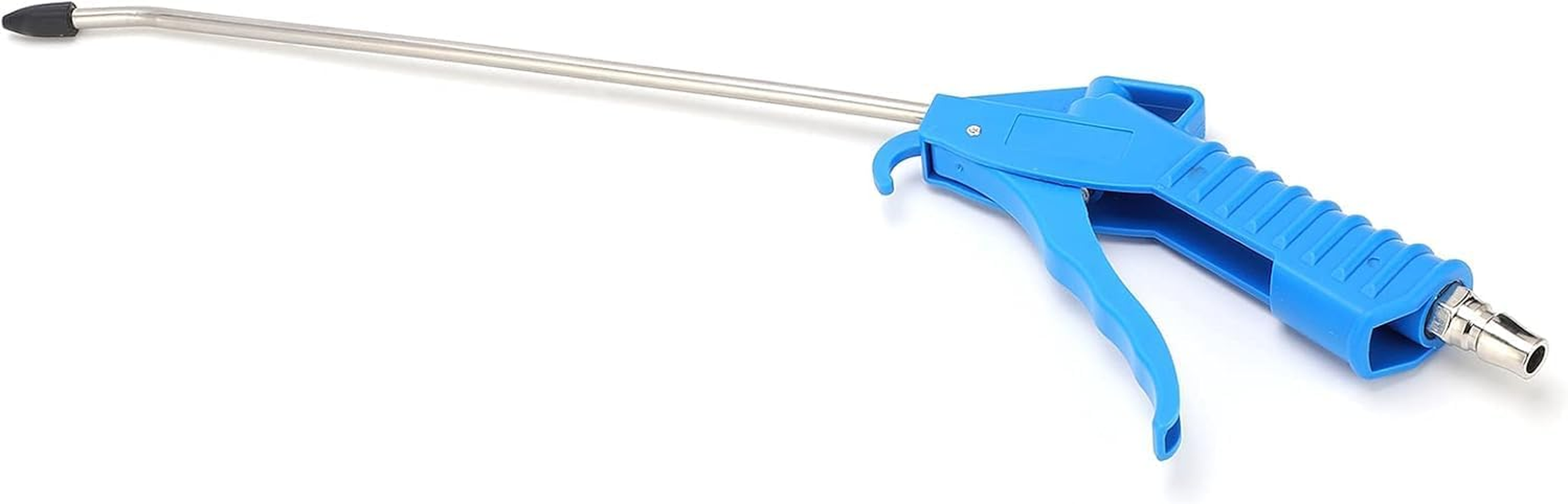 Air Blow Gun with Bent Nozzle, Pneumatic Dust Cleaning Tool, Blue (Pipe Length: 100 Mm) image number 1
