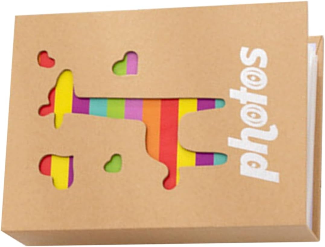 Veemoon Boy Photo Album - Soft Cover Scrapbook for Cherished Memories - Adorable Design for Boys Perfect Keepsake for Newborns And