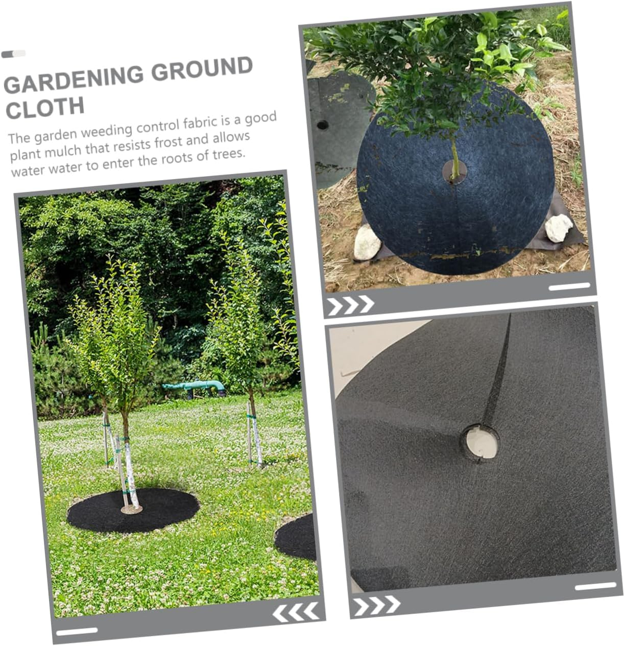 CIMAXIC Garden Staple Gasket Kit Fabric Orchard Ground Cloth Ground Stakes Gardening Tool image number 5