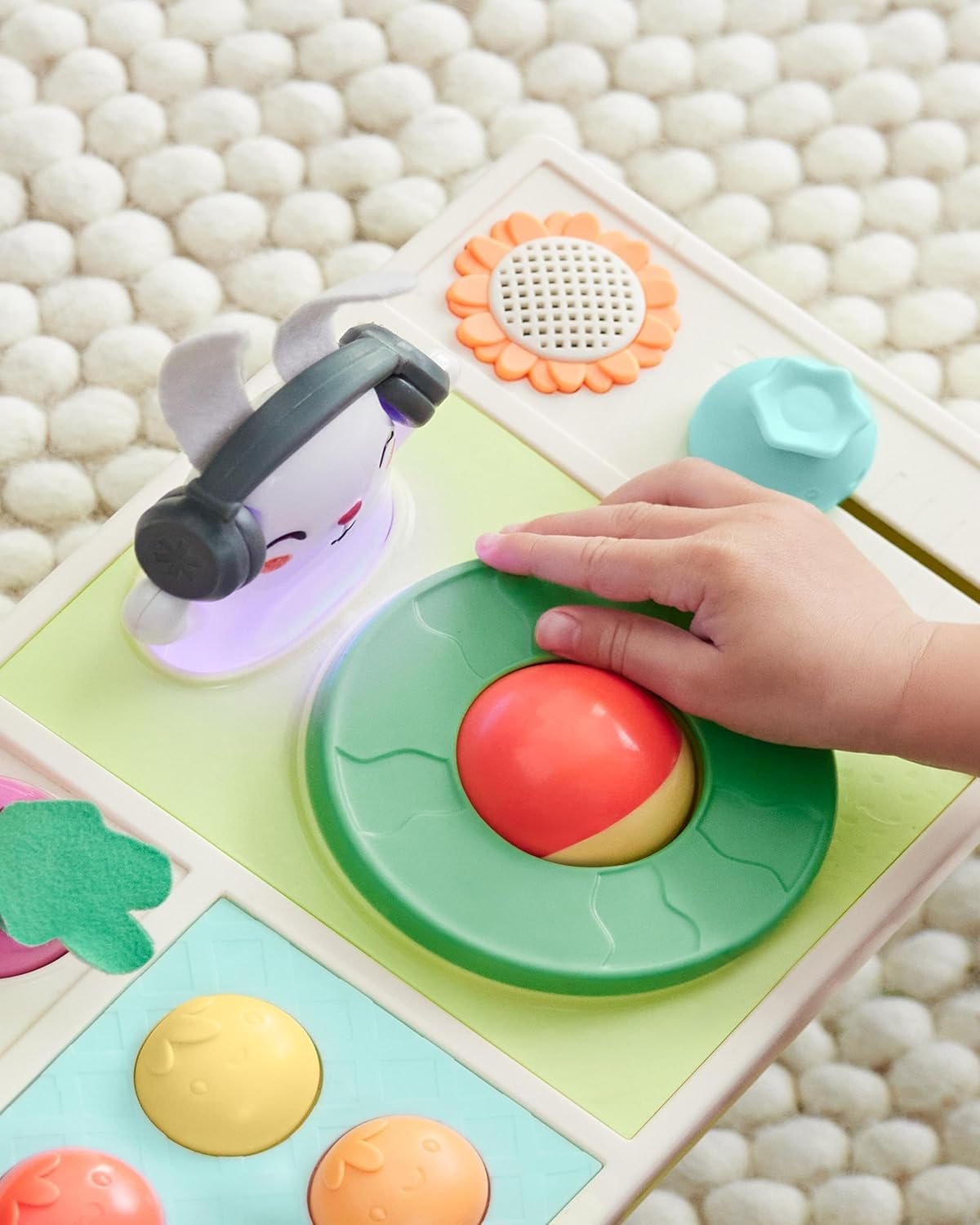 Skip Hop Farmstand Let the Beet Drop DJ Set Baby Musical Toy image number 2