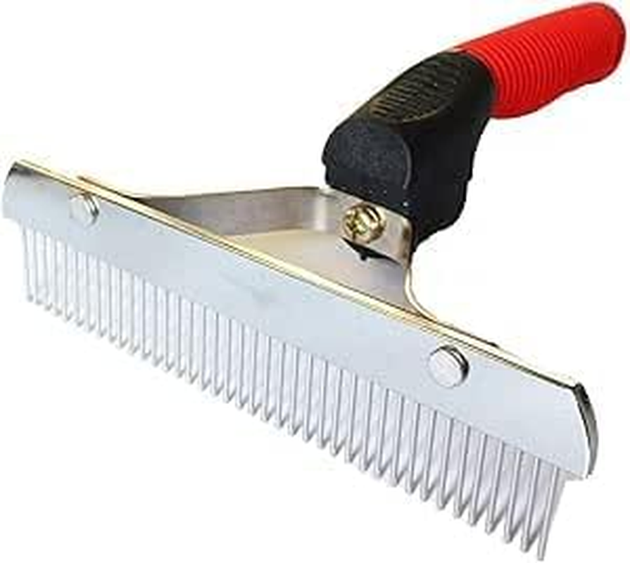 Pet Comb Extra-Large Rake Comb Grooming Brush Deshedding Tool Beauty Comb for Large Dogs Golden Retriever Husky German Shepherd