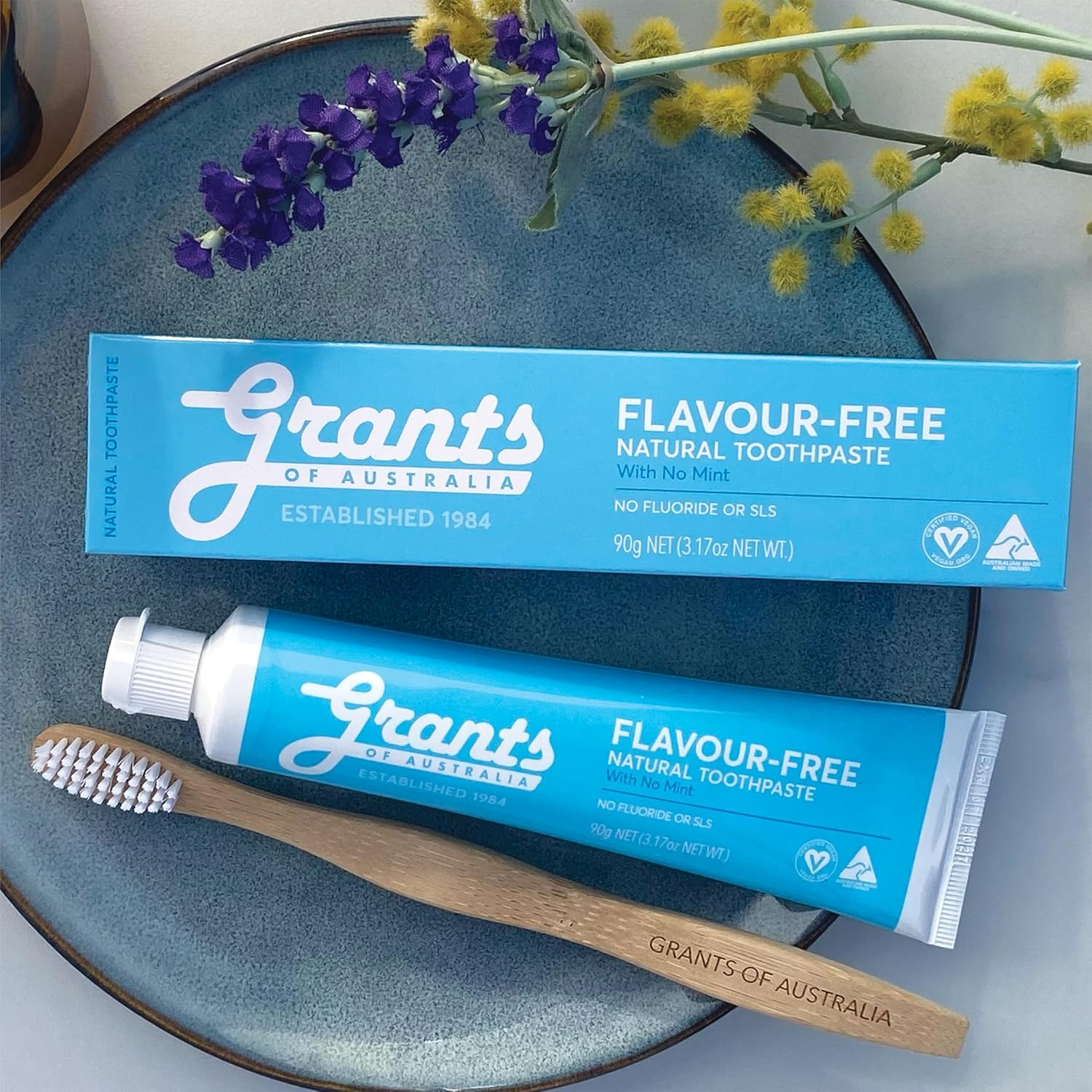Grants Flavour Free Toothpaste with No Mint 90G Pack of 1