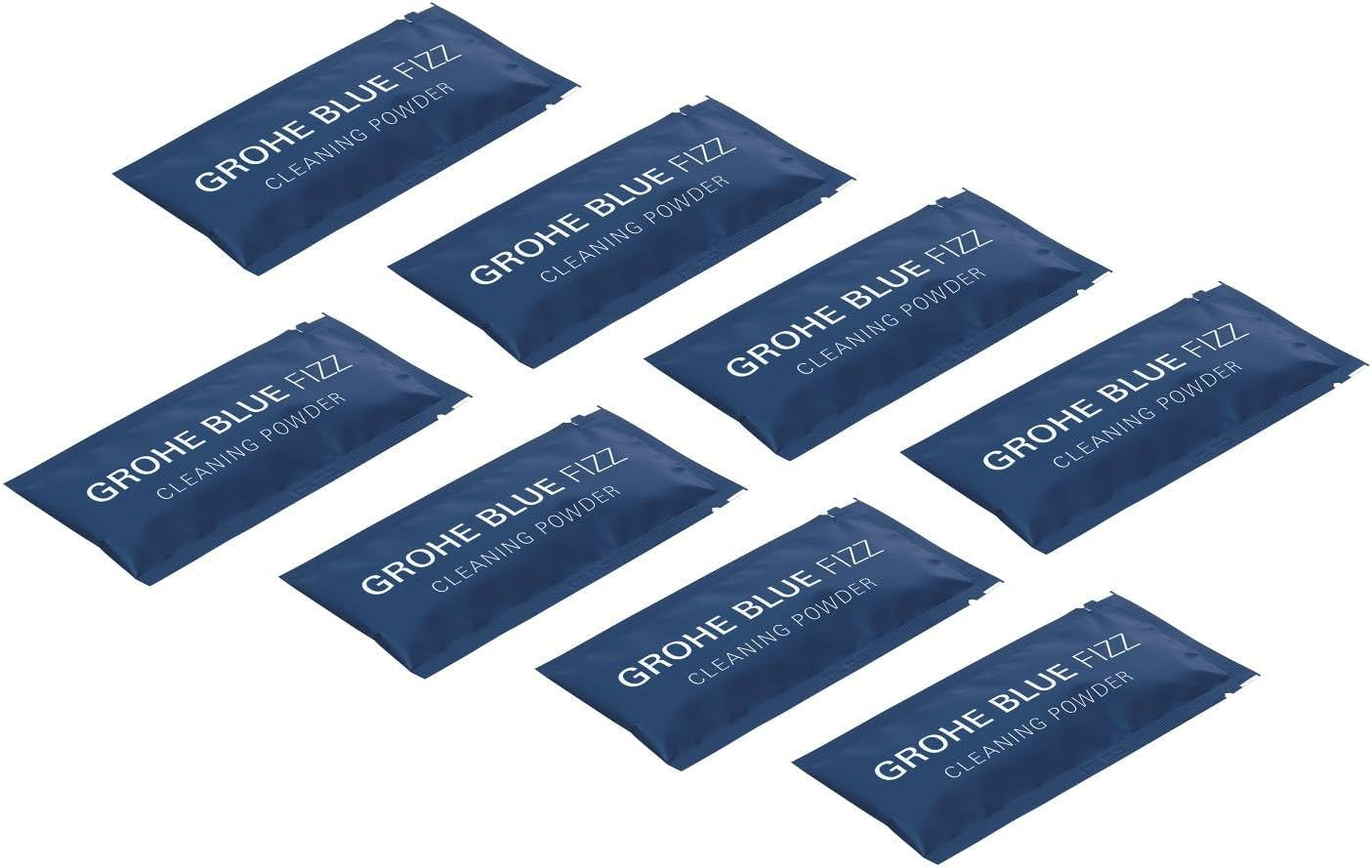 GROHE Blue Fizz 41252000 Cleaning Powder Set (8 X 35 G, Less than 5% Non-Ionised Surfactants, Compatible with the Grohe Blue Fizz Water Carbonator) image number 4