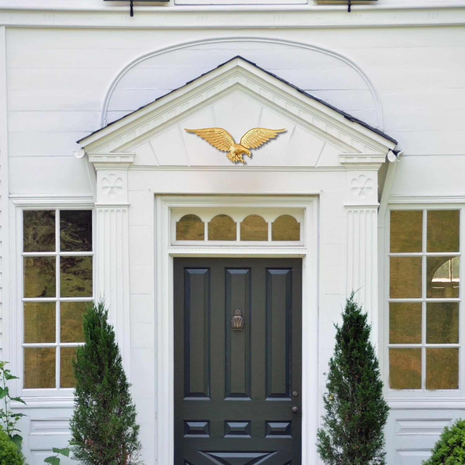 Montague Metal Products Flagpole Wall Eagle, 24-Inch, Gold image number 6