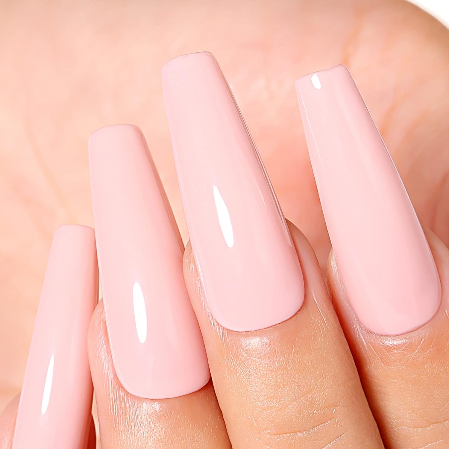 AIMEILI Pink Gel Nail Polish Soak off U V LED Hema Free Gel Polish Colors for Nail Art DIY Gel Nail Manicure Kit Set of 4Pcs X 10Ml - Kit Set 27 image number 5