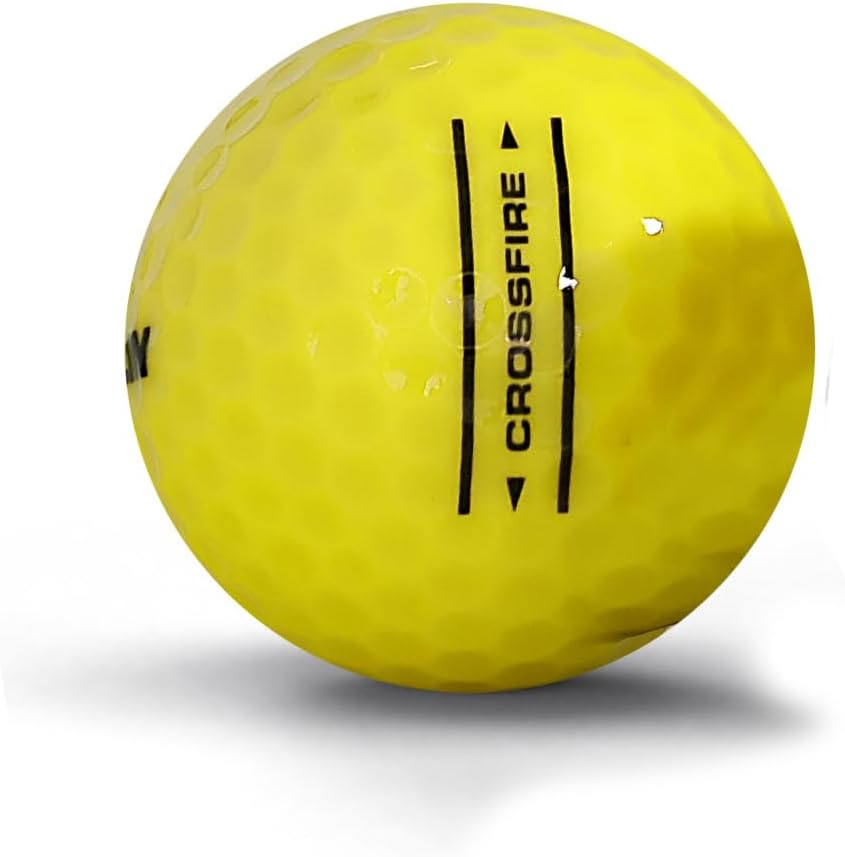 Nitro Crossfire 45 Golf Balls, 45- Pack - Yellow image number 1