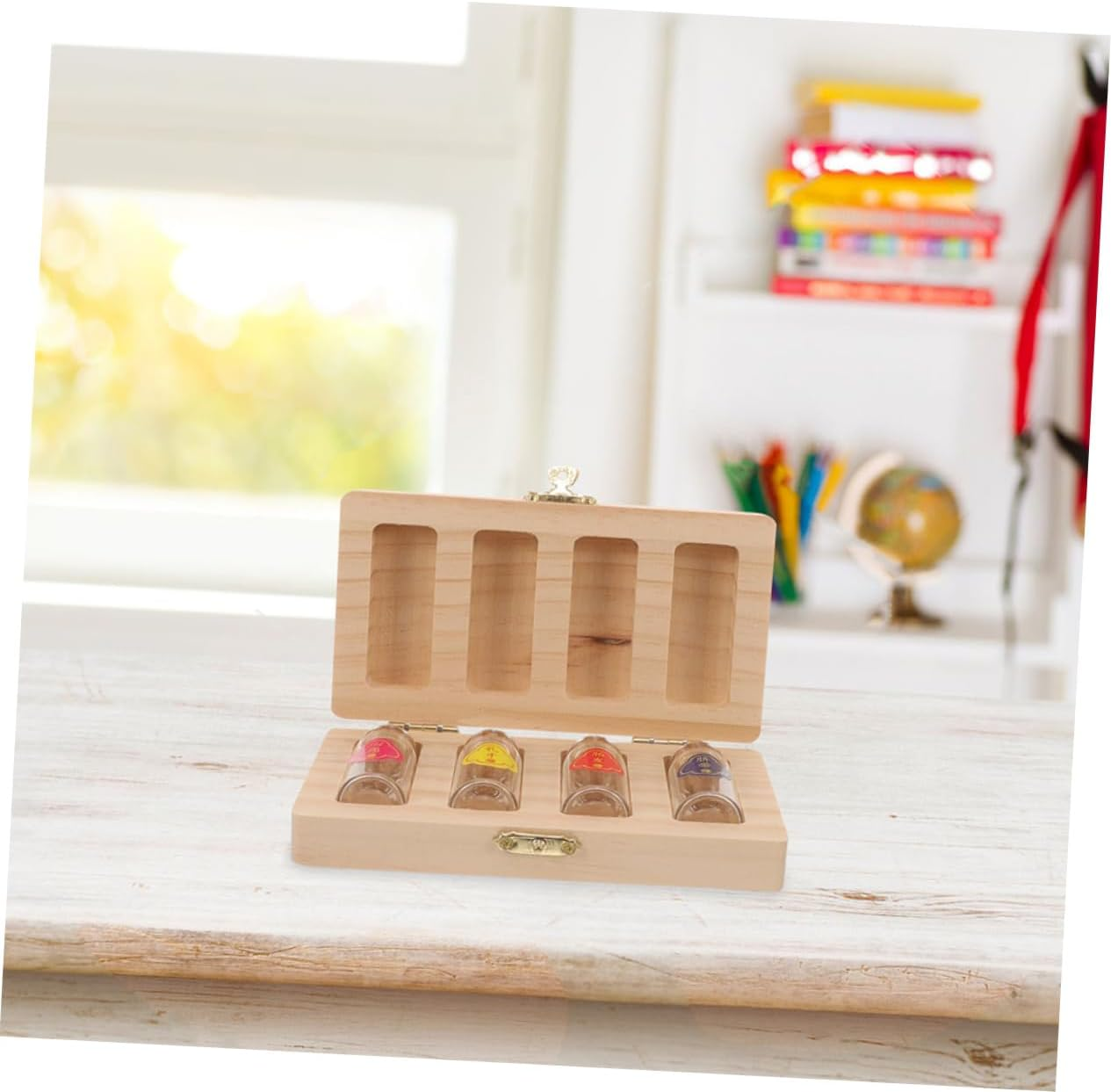 Teeth Keeper Box Hair Tooth Storage Keepsake Box Fetal Hair Umbilical Cord Memory Organizer for Newborn image number 1