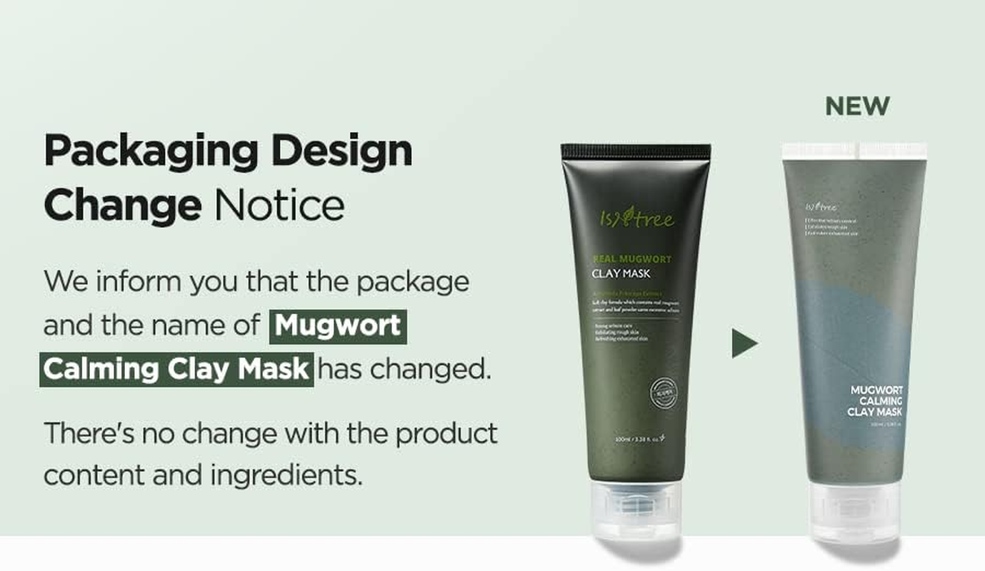 ISNTREE Real Mugwort Clay Mask image number 5