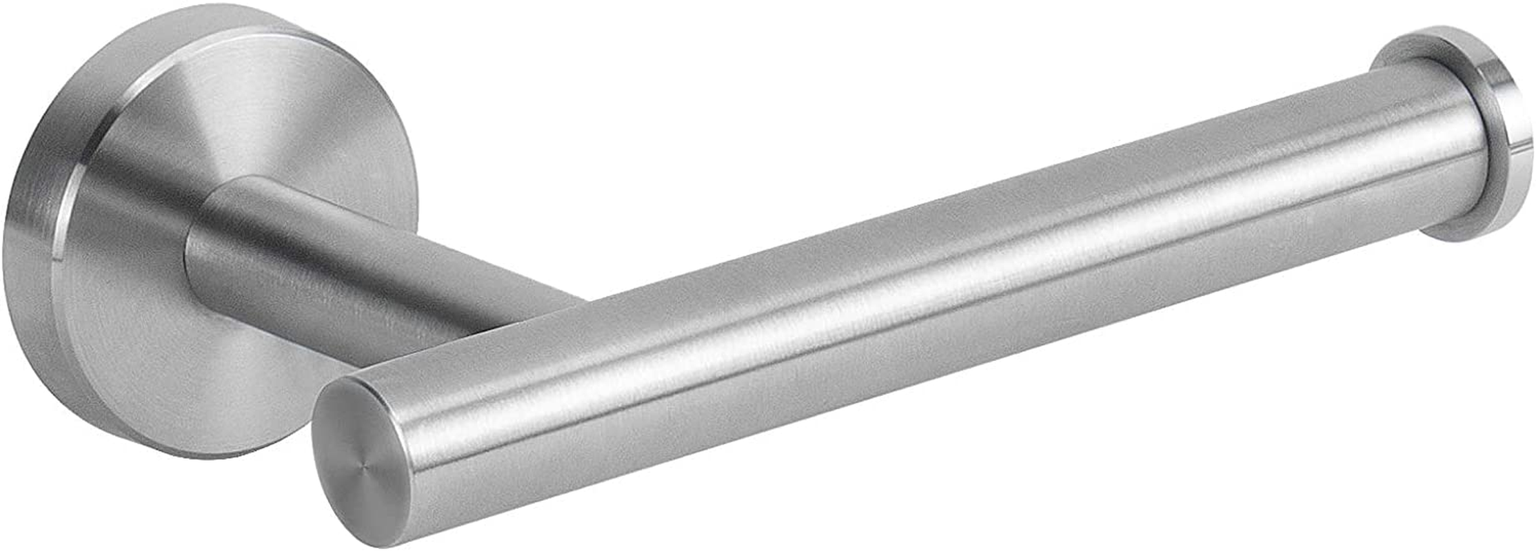 Nearmoon Bathroom Toilet Paper Holder, Premium SUS304 Stainless Steel Rustproof Wall Mounted Toilet Roll Holder for Bathroom, Kitchen, Washroom (1 Pack, Brushed Gold)