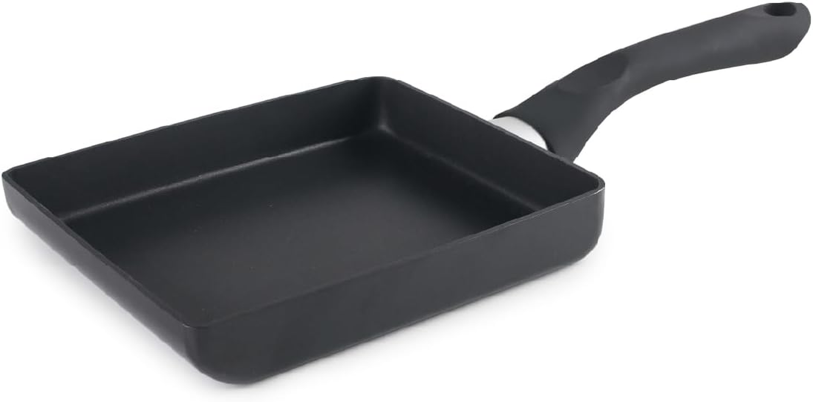 Ibili Square Japanese Omelette Pan/Egg Pan Skillet, Tamagoyaki Pan, Pfoa-Free, Dishwasher Safe, Double Non-Stick Coating, Bakelite Handle, 5.9" X 7" X 2.3" - Made in Spain image number 1
