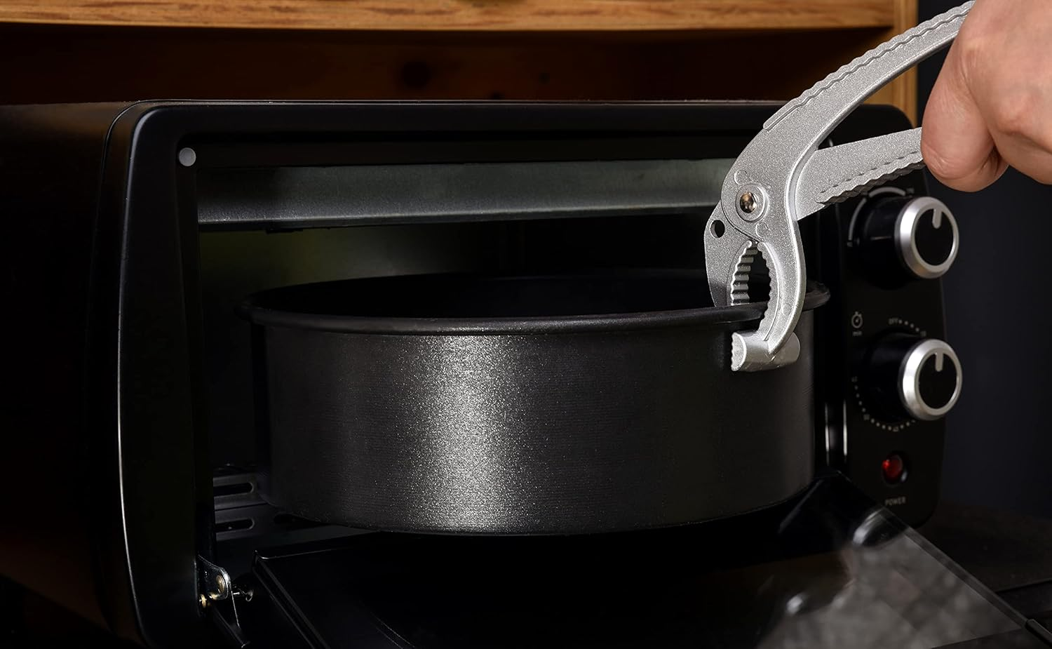 Sejong Cook Aluminum Tongs. Holder for Korean Stone Ceramic Bibimbap Bowl, Dolsot, Ddukbaegi, Sizzling. Hot Pot Holder Size 6.6 Inch, Korean Hot Food.