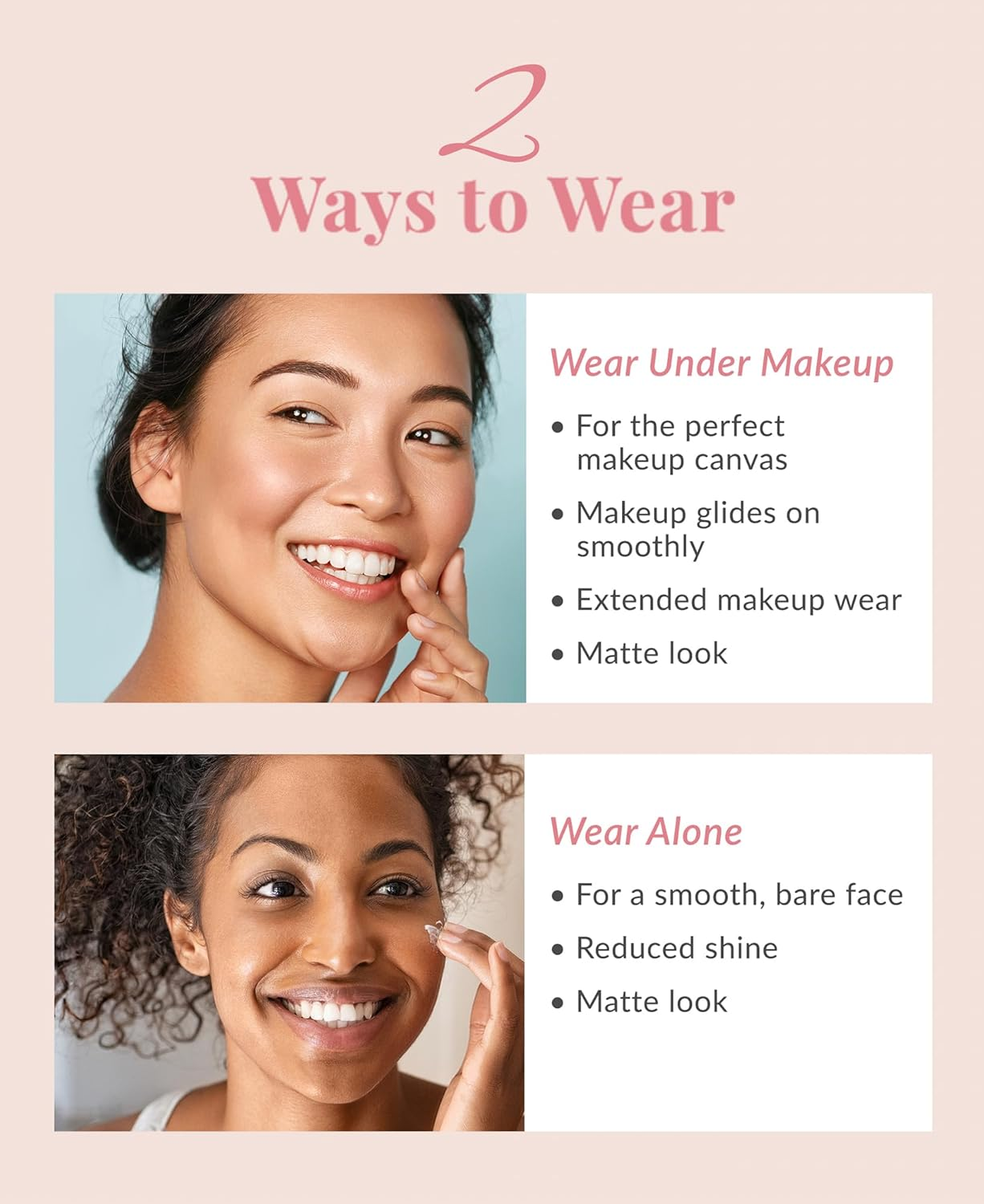 DHC Velvet Skin Coat, Mattifying Makeup Primer, Powder-Gel Formula, Minimizes Look of Pores, Fine Lines, and Imperfections, All Skin Types, Fragrance and Colorant Free, 0.52 Oz. Net Wt