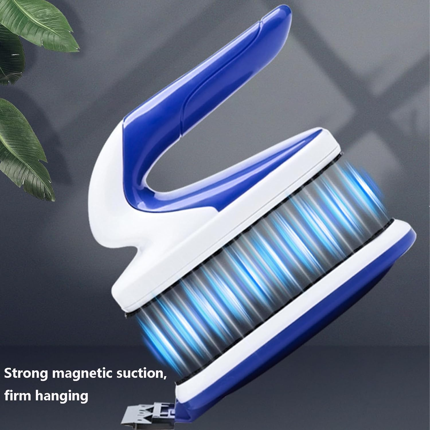Magnetic Aquarium Fish Tank Glass Algae Scrapers Glass Cleaner Scrubber Clean Brush with Ergonomic Handgrip Design [Floating,Scratch-Free,Non-Slip,Magnetizing] (L)