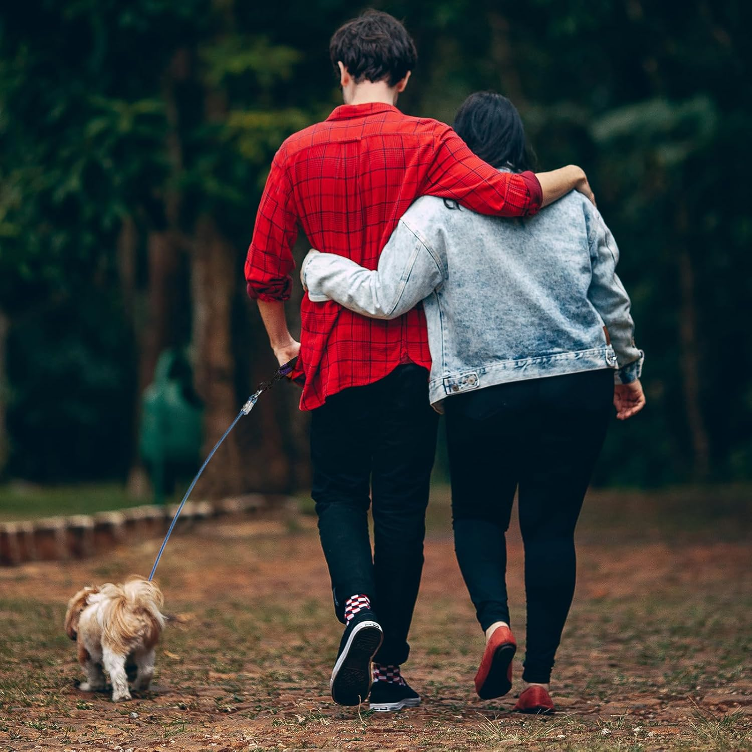 Voopet Chew-Proof Dog Leash Extension Works with Any Leash & Collar & Harness - Super Strong and Durable Non-Tangle Connect Leash (Multiple Leashes Are Used for Multiple Dogs) image number 3