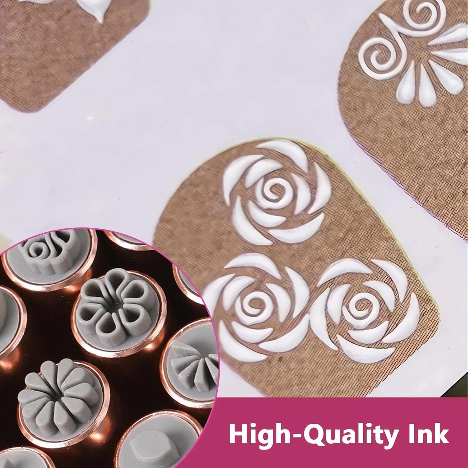 15PCS Nail Art Pen & Nail Stamp Kit &ndash; Flower Design Stamping Tools for Creative Home Manicures, DIY Nail Art Tool Set for Women & Girls &ndash; Fengea image number 4