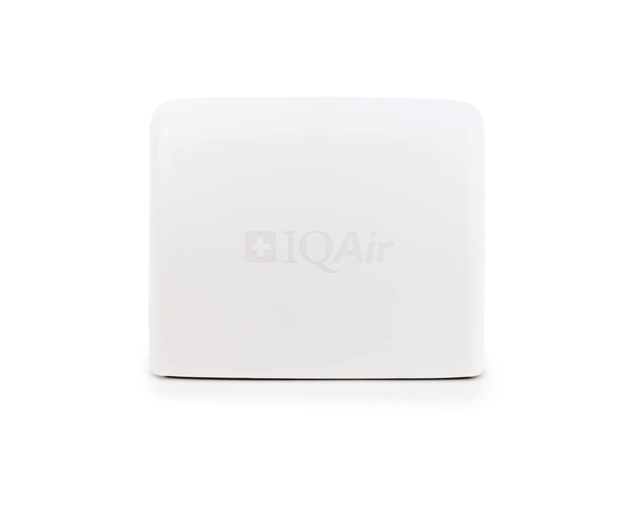 Iqair Airvisual Outdoo Air Quality Monitor, Detects Pm1, Pm2.5, Pm10, Co2, Temperature, Humidity, Pressure; Modular Sensor Design, Wi-Fi, LAN, German Made (Pack of 1) White image number 1