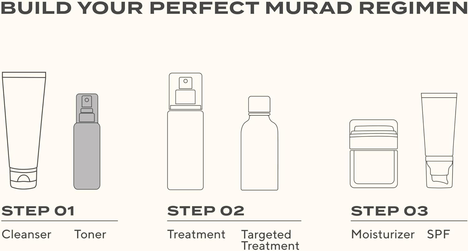 Murad Clarifying Toner, Step 1 Cleanse/Tone, 6 Fl Oz (180 Ml) image number 4