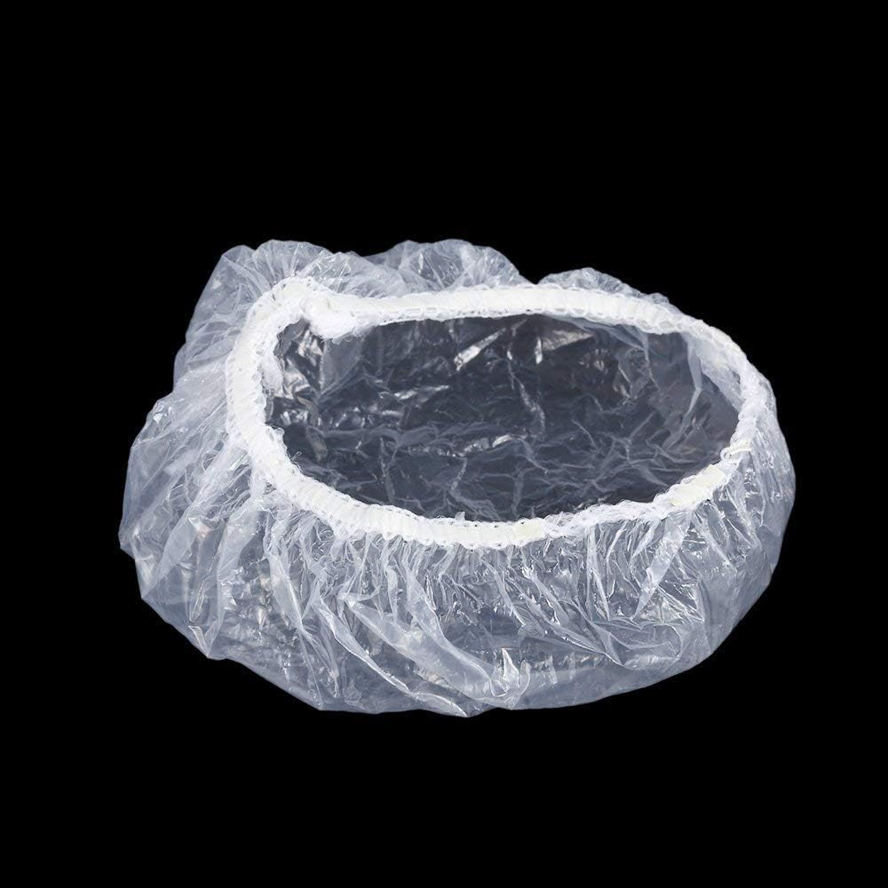 100Pcs Water Ear Cover Salon Hairdressing Ear Protector Hair Dye Shield Waterproof Ear Protecter Disposable image number 4