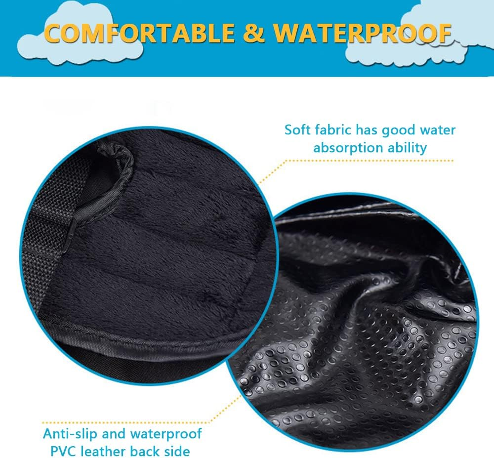 Piddle Pad Kids Dry Seat Pad Waterproof Seat Protector Toddlers Potty Training Pads for Stroller Car Safety Seat Dinning Chair