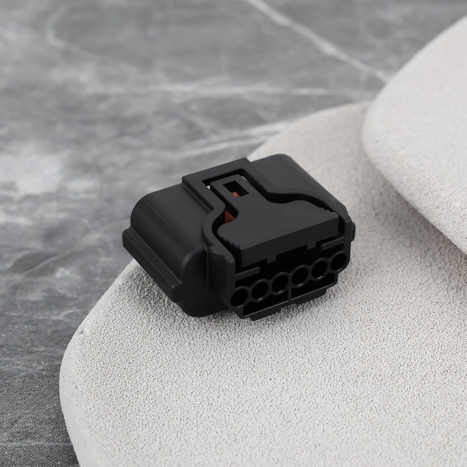 Ecsing 2Pcs 6-Pin Parking Sensor Connector with Terminal Compatible with Hyundai KIA 95720-D3000 99310-D4000 image number 3